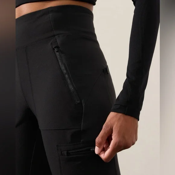 NEW Athleta Headlands Hybrid Cargo II Tight Leggings-8 - Picture 4 of 13